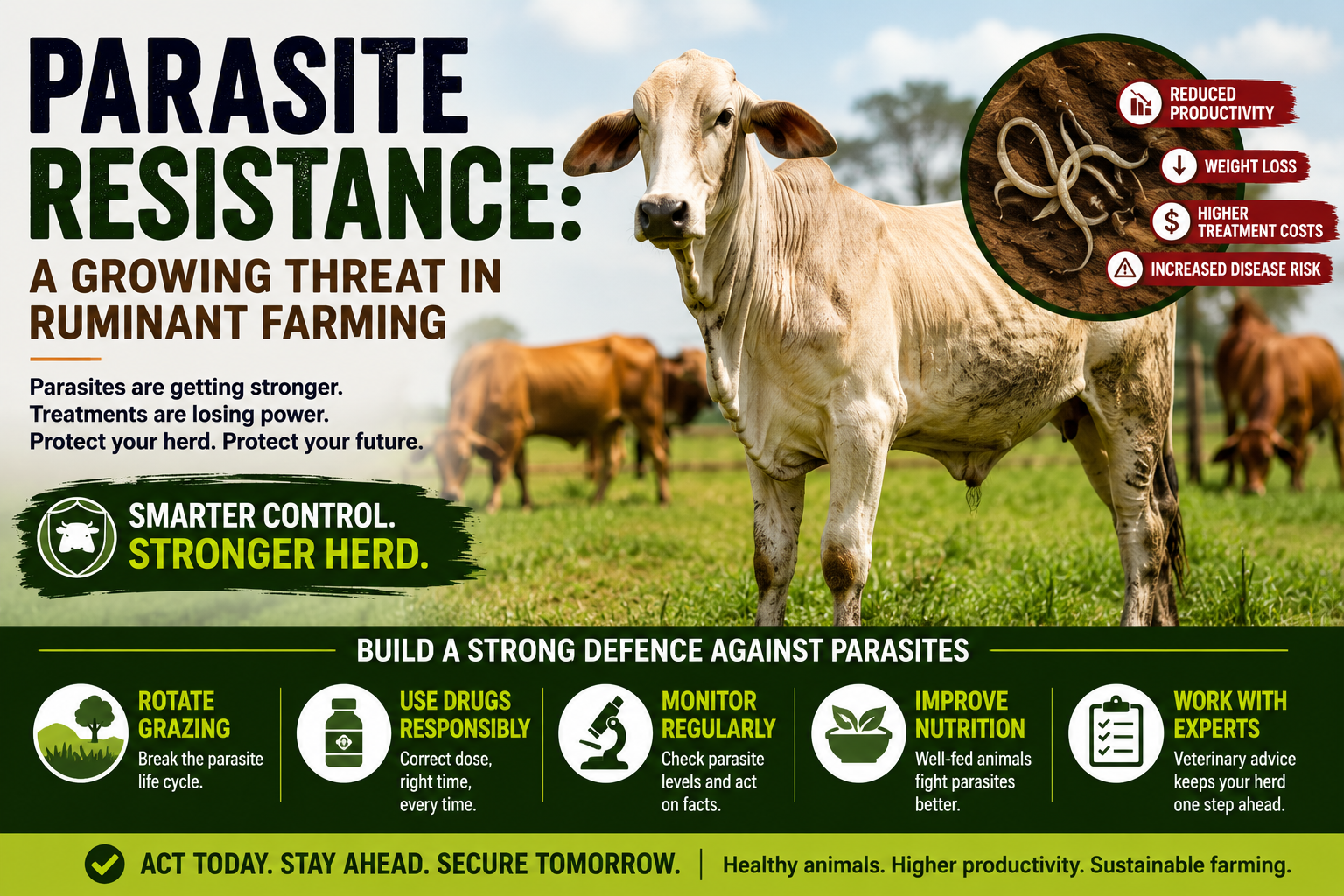 THE HIDDEN ENEMY IN YOUR HERD: WHY PARASITE RESISTANCE SHOULD WORRY EVERY FARMER